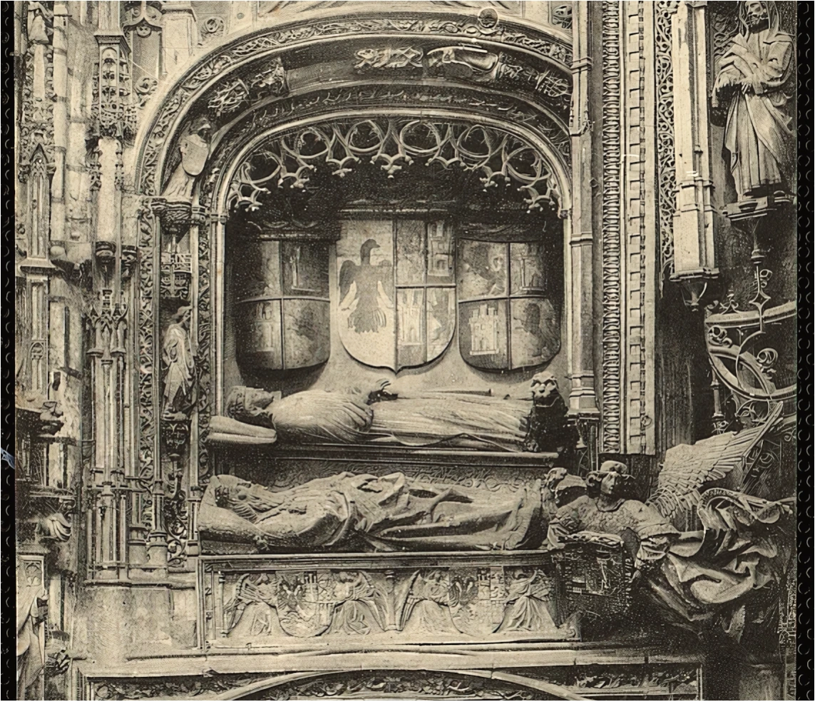 Figura 13. Cenotafios de Alfonso VII y Sancho IV en la Capilla Mayor