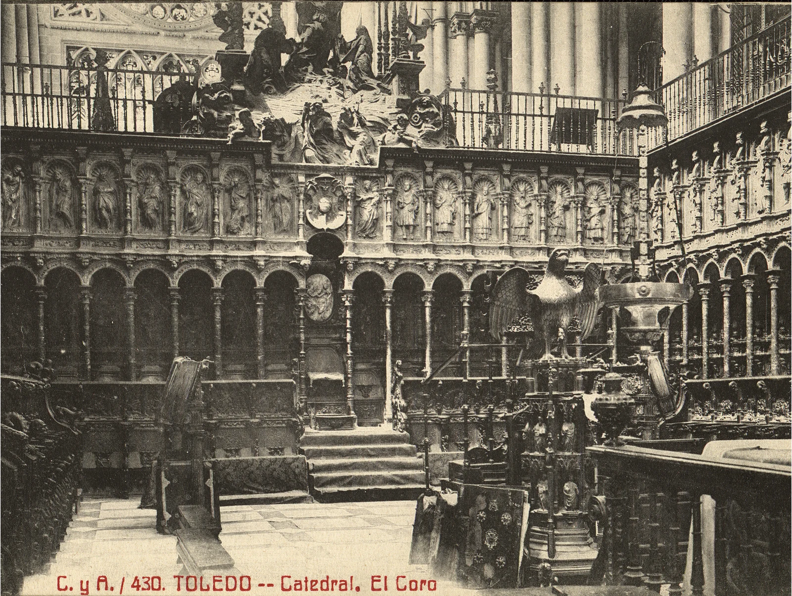 Figura 14. Coro de la catedral